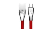 Baseus Zinc Alloy Lightning Kablo Kırmızı thumbnail 2