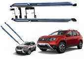 Dacia Duster Uyumlu 2018- Sonrası Yan Basamak Sıde Step SQUARE STYLE thumbnail 1