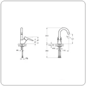 SOLİD S KUĞU LAVABO BATARYASI A42442 thumbnail 2