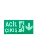 Acil Çıkış Levhası Kapı Üstü Levhası - Fotolümenli thumbnail 2