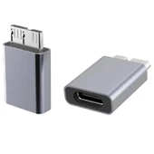 4570 Usb Type C To Micro B Usb Çevirici Dönüştürücü Adaptör thumbnail 4