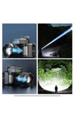 Watton SENSÖRLÜ CREE TG LED ŞARJLI KAFA LAMBASI WATTON WT-625 thumbnail 8