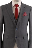 Yelekli Takım Elbise Slim Fit thumbnail 4