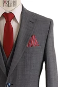 Yelekli Takım Elbise Slim Fit thumbnail 5