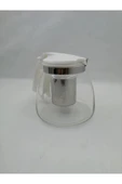 Çelik Süzgeçli Cam Demlik 900 Ml. Royaleks-8882 thumbnail 1