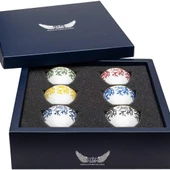Zm Decor Renkli Mercan Gawa 6'Lı Set thumbnail 2