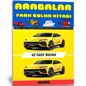 Arabalar Fark Bulma Kitabı (Cevaplarıyla) thumbnail 1