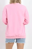 Bisiklet Yaka Sweat Pembe - 3042.275. thumbnail 8