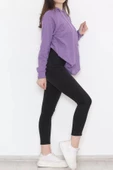 Kapşonlu Sweat Mor - 9940.1567. thumbnail 7