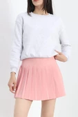 Bisiklet Yaka Sweat Gri - 21614.200. thumbnail 3