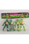 Ninja Kaplumbağalar Işıklı Figür 4'lü Set Ninja Turtles thumbnail 1