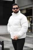 ERKEK DİK YAKA KIŞLIK FLOK MONT thumbnail 10