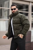 ERKEK DİK YAKA KIŞLIK FLOK MONT thumbnail 12