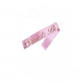 BRİDE TO BE KUŞAK PEMBE GOLD 150 CM thumbnail 2