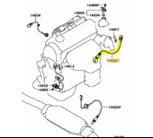 Mitsubishi Lancer Oksijen Sensörü (2003-2008) 1.6 96291099 thumbnail 3