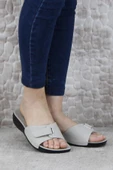 Ceyo Marina-1 Bej Rahat Ortapedik Bayan Terlik thumbnail 2