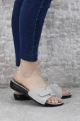 Ceyo Marina-1 Bej Rahat Ortapedik Bayan Terlik thumbnail 1