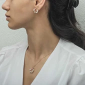Gümüş İnci Kurdele Kadın Set SL4649 thumbnail 8