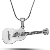 ​Gümüş Gitar Kolye  SL7254 thumbnail 1