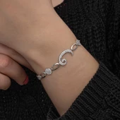 Gümüş Vav Kadın Bileklik SL6998 thumbnail 5