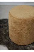 BEYLERBEYİ Lines Teddy Kumaş black Puf thumbnail 3