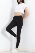 Şardonlu Fitilli Tayt Siyah - 20122.1098. thumbnail 2