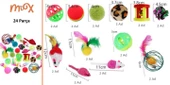 Kedi Oyuncak Seti 24 Parça Model 8 thumbnail 2