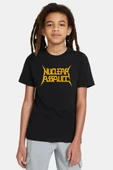 Nuclear Assault Lettern Siyah Çocuk Tshirt thumbnail 1