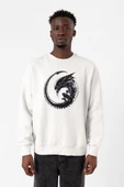 Allien Xenomorph Beyaz Erkek 2ip Sweatshirt thumbnail 1