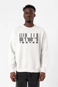 Dark Matter The Android Barcode Beyaz Erkek 2ip Sweatshirt thumbnail 1