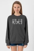 Dark Matter The Android Barcode Füme Kadın 2ip Sweatshirt thumbnail 1