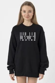 Dark Matter The Android Barcode Siyah Kadın 2ip Sweatshirt thumbnail 1