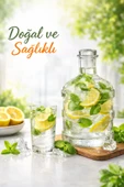 Cam Damacana Su Şişesi 2 Litre thumbnail 4