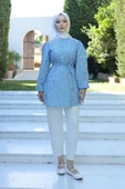 Desenli Tunik Mavi - 20275.1778. thumbnail 2