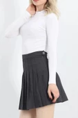 Pileli Etek Antrasit - 5028.148. thumbnail 5