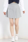 Pileli Etek Gri - 5028.148. thumbnail 3