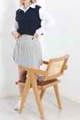 Pileli Etek Gri - 5028.148. thumbnail 2