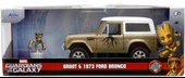 Jada Groot % 1973 Ford Bronco 1/32 Model Araba thumbnail 3