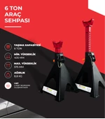 Powerfull 6 Ton Araç Sehpası thumbnail 3