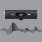 Logitech Brio 500 Siyah Full HD 1080P Mikrofonlu Webcam thumbnail 4