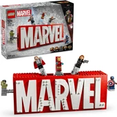 LEGO 76313 Marvel: MARVEL Logosu ve Minifigürleri thumbnail 1