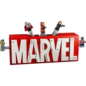 LEGO 76313 Marvel: MARVEL Logosu ve Minifigürleri thumbnail 2