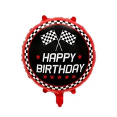 Damalı Happy Bırthday Baskılı 18 inç thumbnail 1