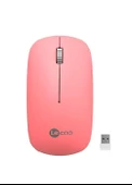 Lecoo Sessiz Kablosuz Mouse Pembe Ws214 3128 thumbnail 1