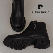 Pierre Cardin Siyah Kadın Yarım Postal Bot thumbnail 7