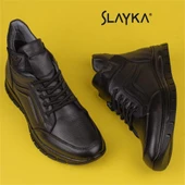 Slayka Lacivert İdole Erkek Casual Bot thumbnail 4