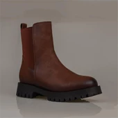 Trend Adımlar Taba Beaute Kadın Kalın Taban Chelsea Bot thumbnail 2