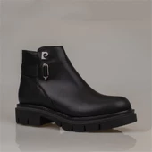 Pierre Cardin Siyah Kadın Yarım Postal Bot thumbnail 3