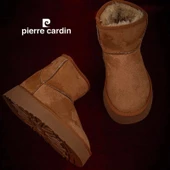 Pierre Cardin Taba Orta Boy Kadın Süet Bot PC-52710 thumbnail 6