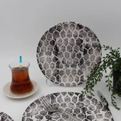 Snake 20 Cm pasta Tabağı Siyah thumbnail 1